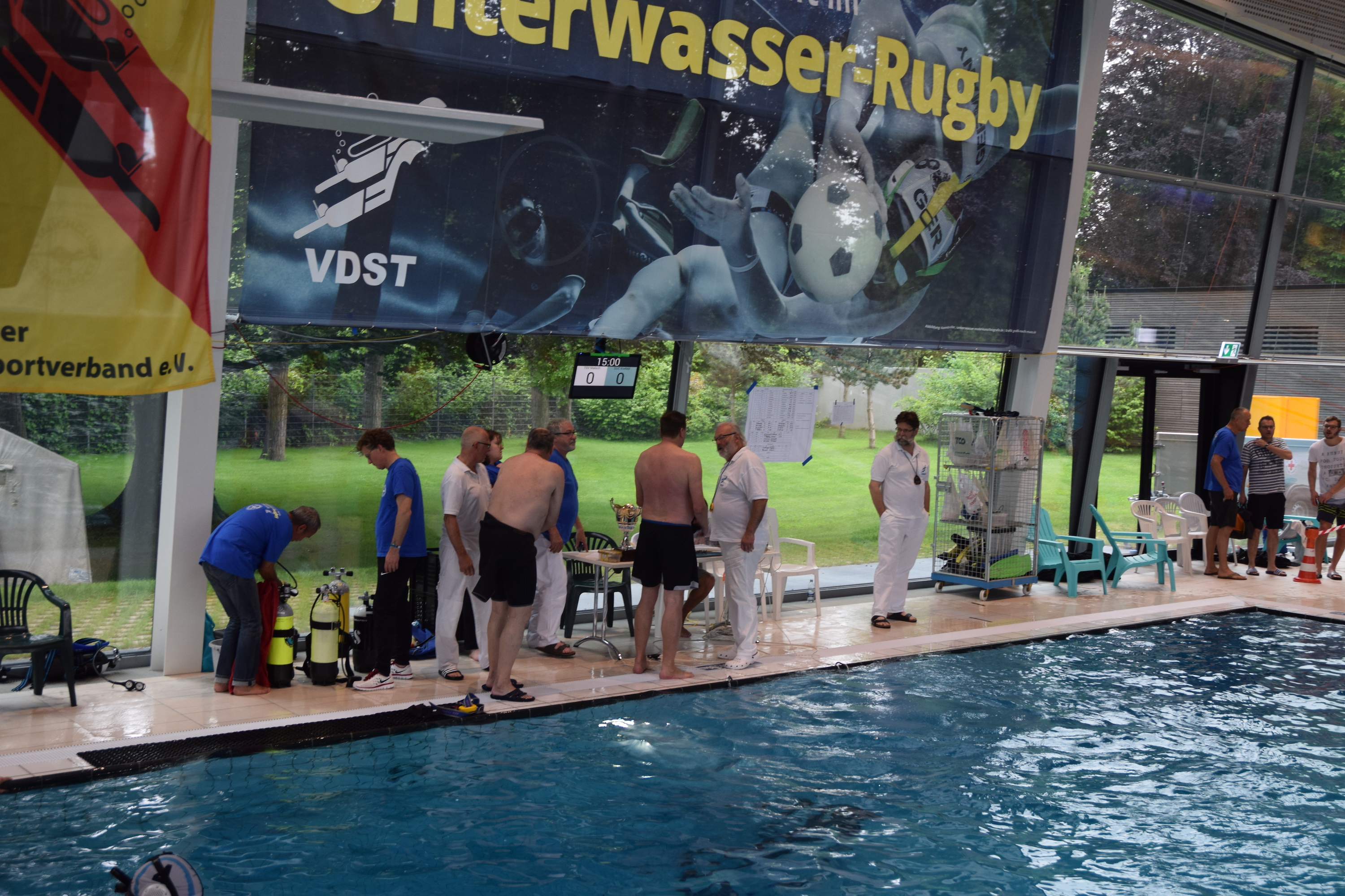 Deutsche Unterwasser Rugby Meisterschaft in Offenburg